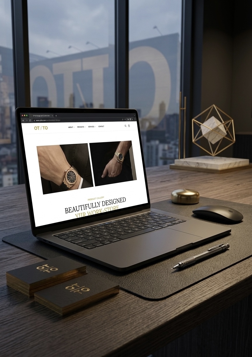 OTTO digital media and premium website showcase