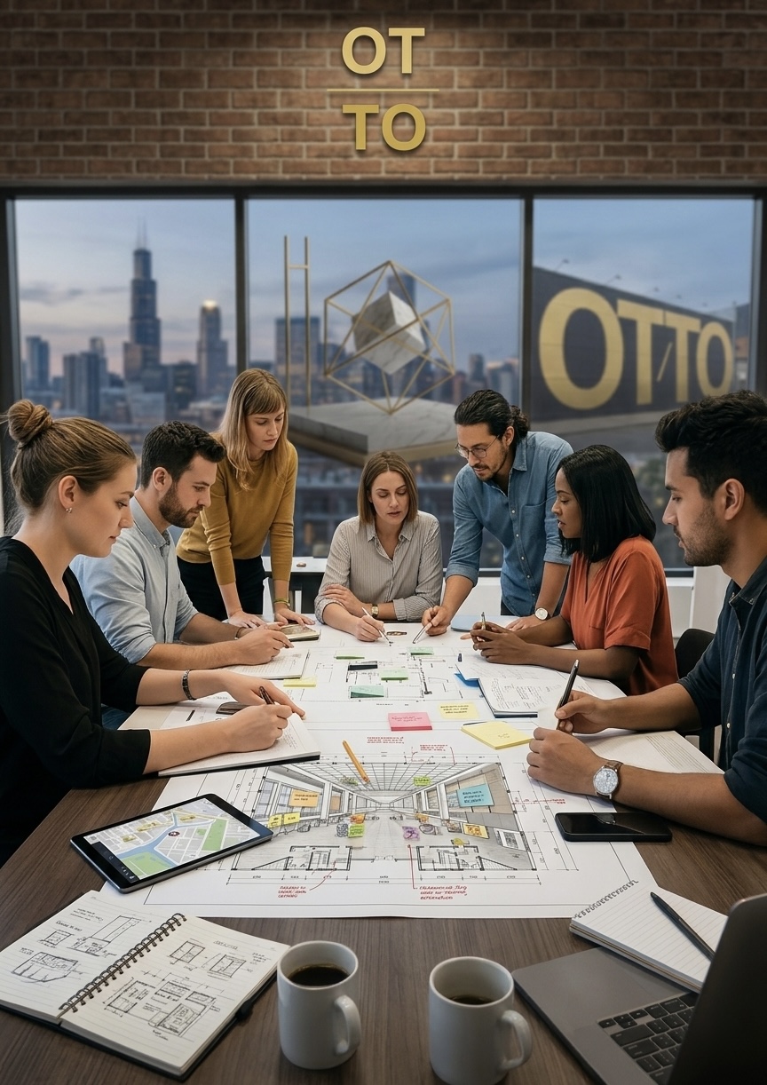 OTTO collaborative event and brand experience planning session